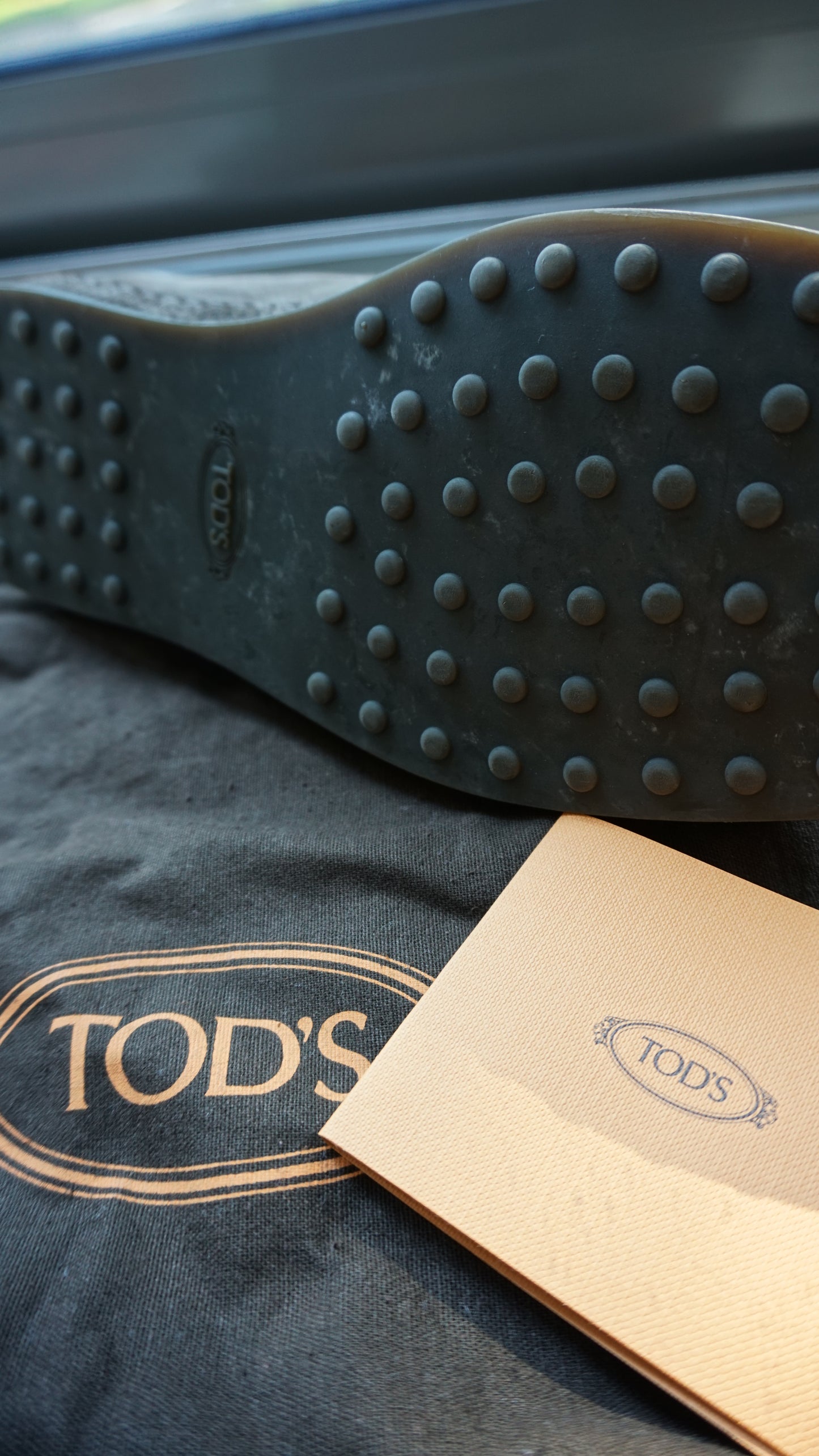 Tods Brown Suede Loafers